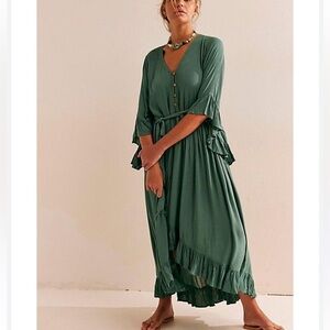 Free People Free-est Selina High Low Maxi